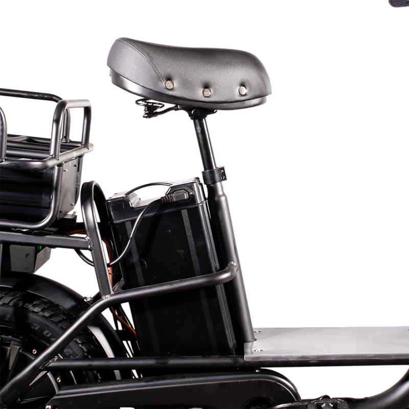 Электровелосипед  E-bike 60V 250W (750W) + 2АКБ-21AH (42ah)